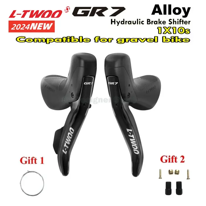 LTWOO-Leviers de frein à disque hydraulique GRT/RX/R9/GR9/R7 pour vélo de route, 1x12/1x1/10S, en al