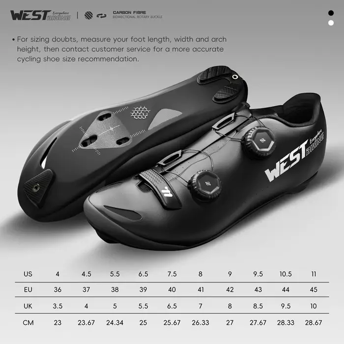 Chaussures de cyclisme sur route professionnelles