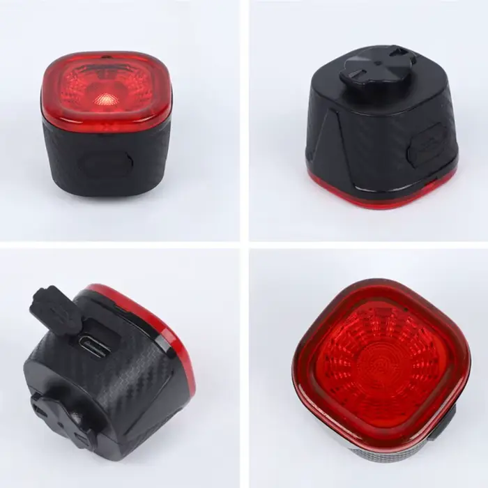 OFFBONDAGE-enquêter arrière intelligent IPx6 de type C pour vélo, éclairage LED pour cyclisme, stop 
