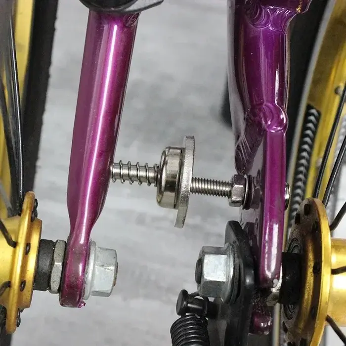 Boucle de vélo pliante