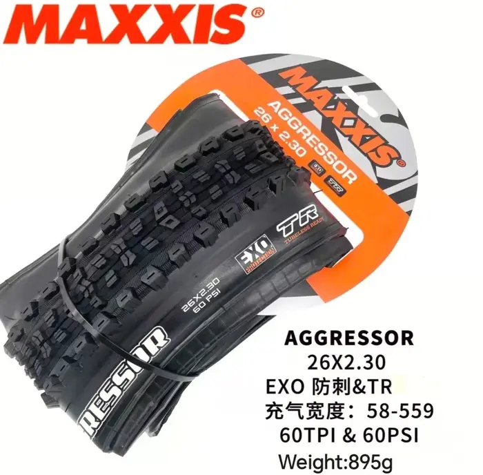 Pneu VTT MAXXIS Aggressor 26/27.5"x2.5 29''x2.3 29''x2.5 Wide Trail EXO/TR