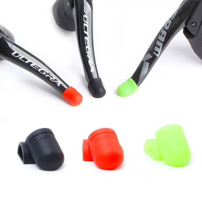 Couvercle de levier de frein en Silicone pour risque de vélo