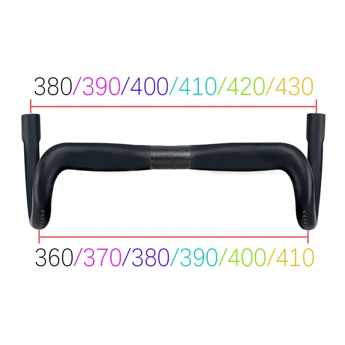 25 BALUGOE guidon de vélo de route Ultra léger carbone Fber câble Semi interne course compétitif poignée pliante accessoires d'équitation