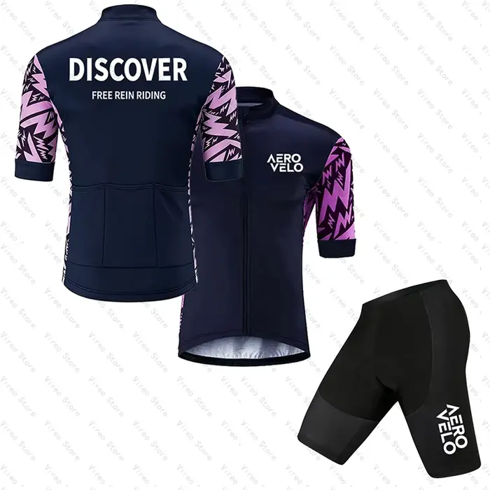 AERO VELO – ensemble de vêtements de cyclisme d'été pour hommes