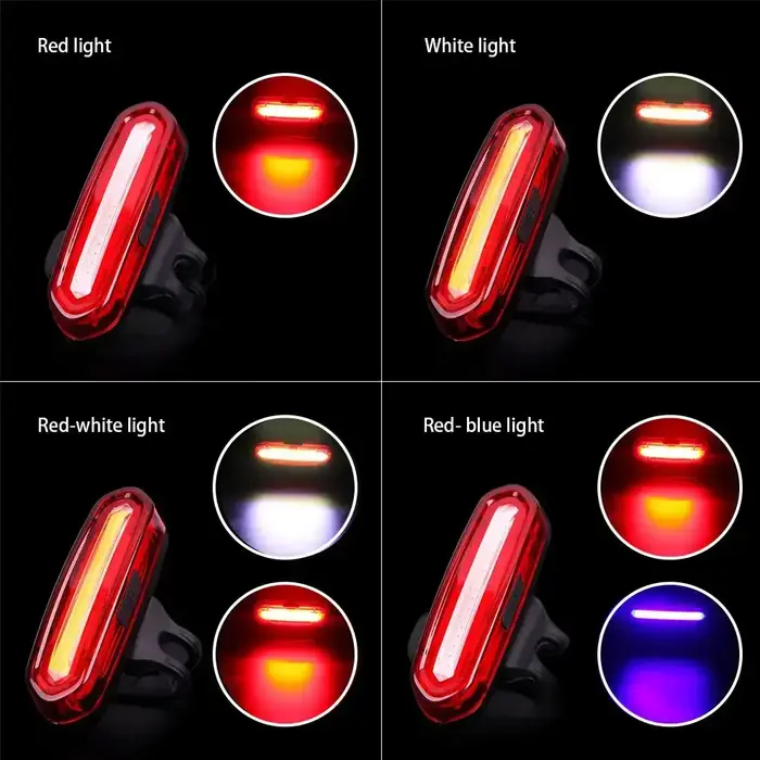 Enquêter arrière de vélo rouge aste USB
