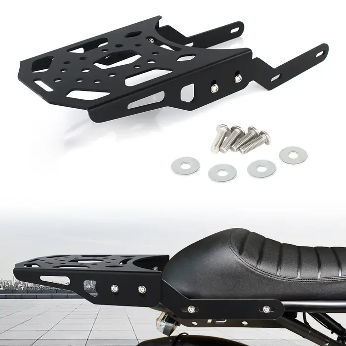 Porte-bagages arrière pour moto