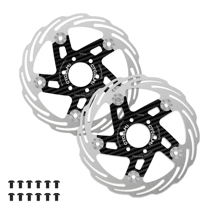 CYCLAMI frein à disque de vélo 160/180mm Rotors flottants