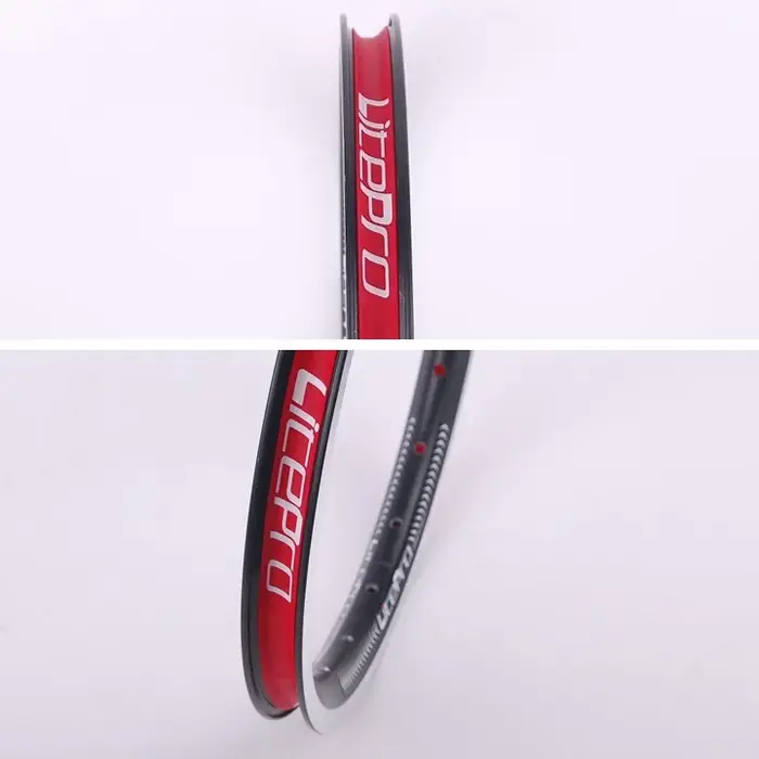Bande de jante haute pression en nylon pour vélo pliant et BMX tailles 14 16 18 20 pouces avec choix de couleurs variées