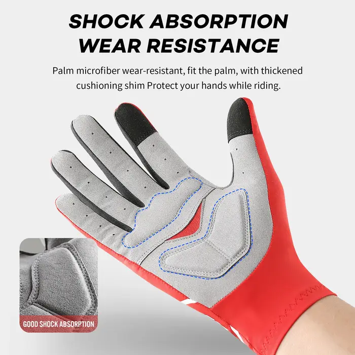 VILICO-Gants de Cyclisme Professionnels en Plein Air, avec Écran Tactile Sensible, Absorption des Chocs, Antidérapants, Résistants à l'Usure