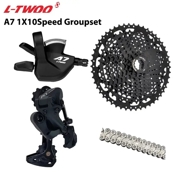 LTWOO A7 1X10S groupe 10 vitesses levier de changement de vitesse dérailleur SUNSHINE Cassette 36T 42T 46T 50T VXM chaîne pour pièces de VTT vtt