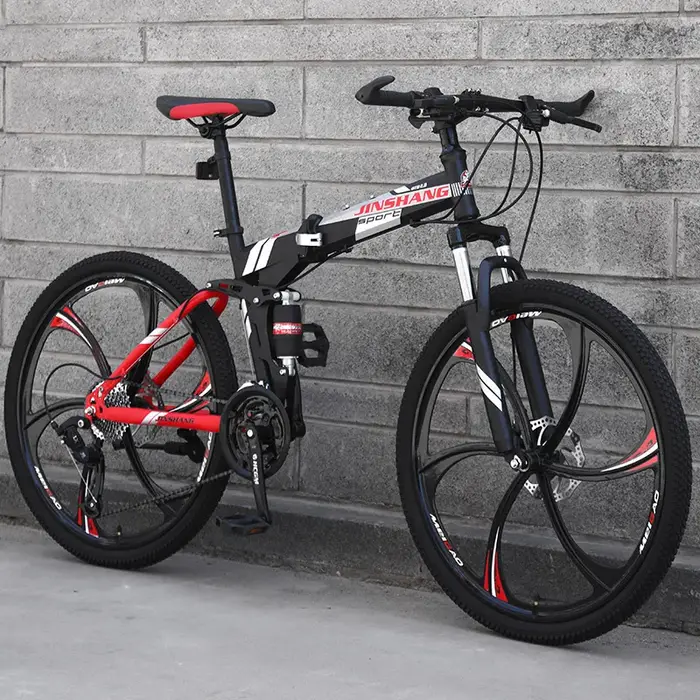 Gros usine pas cher 21 24 vitesses vélo pliable 20 24 26 27.5 pouces