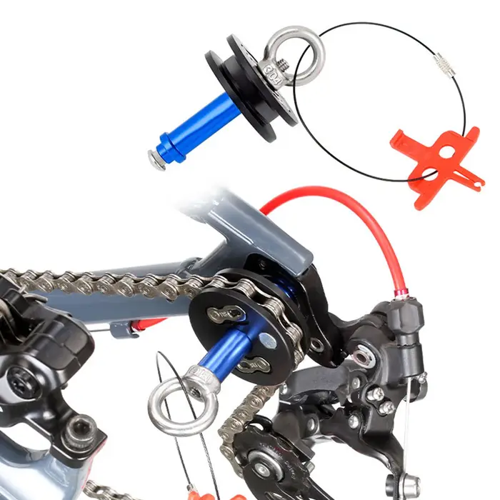 Rouleau de support de maintien de chaîne de vélo de route