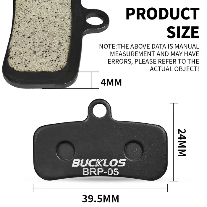 BUCKLOS plaquette de frein de vélo pour SHIMANO N03A H03A D03S vtt vélo de route plaquettes de disque hydrauliques résistant à l'usure plaquettes de frein à disque de vélo