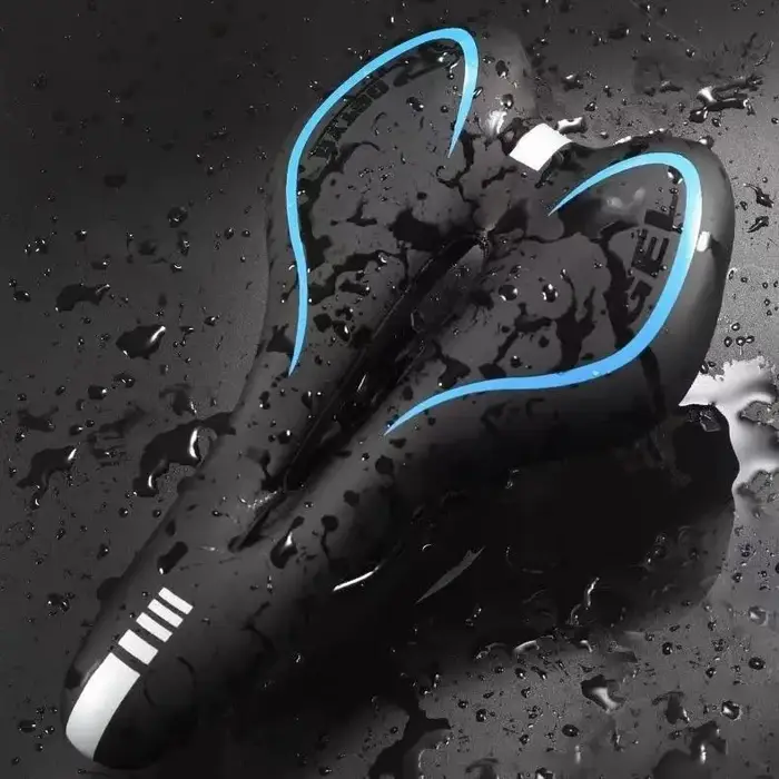 Selle de vélo en Gel, siège de vélo de route et de montagne