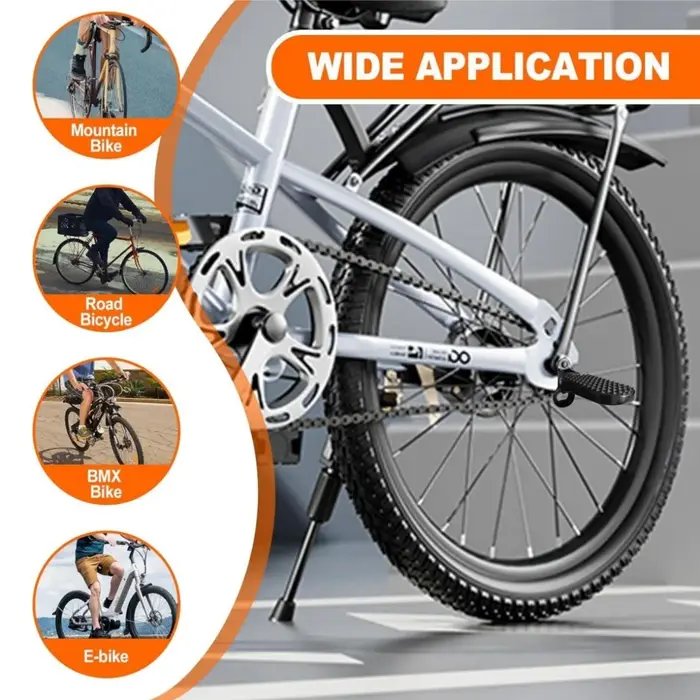 Pédale arrière de vélo pour vélo électrique
