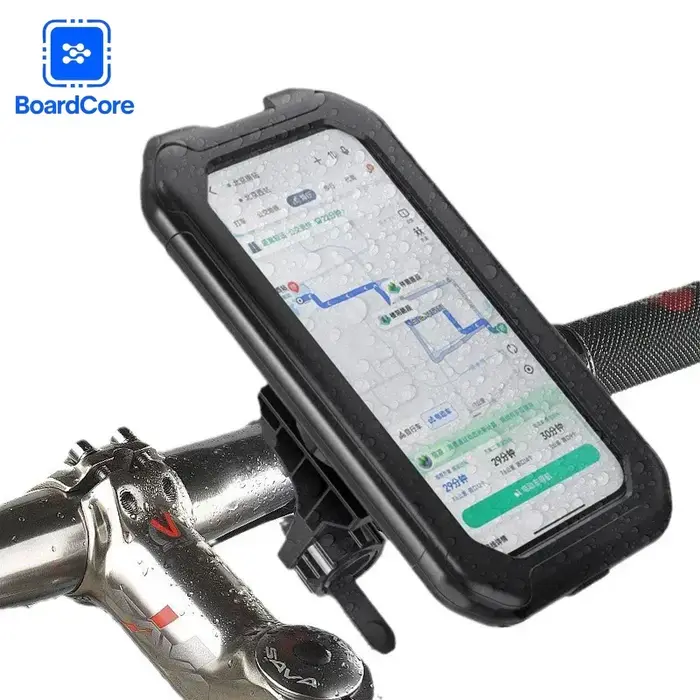 Support de téléphone portable étanche pour vélo électrique d'extérieur 360° °