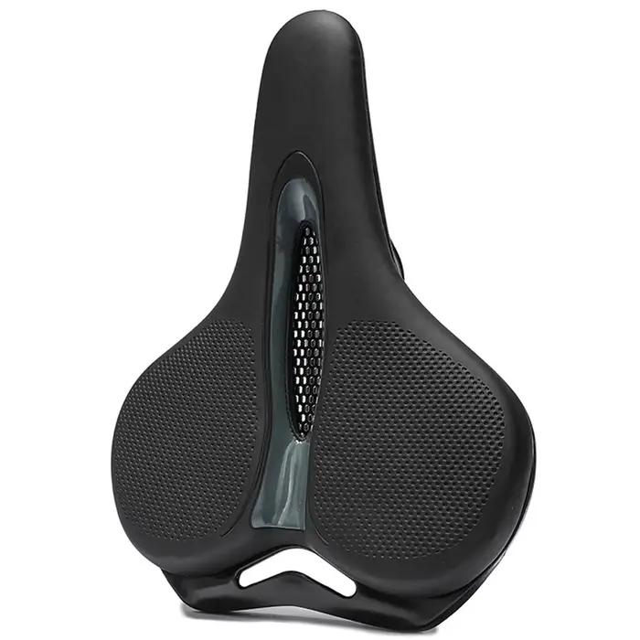 VTT Selle De Vélo Respirant Grand Butt Coussin En Cuir Surface Siège Montagne