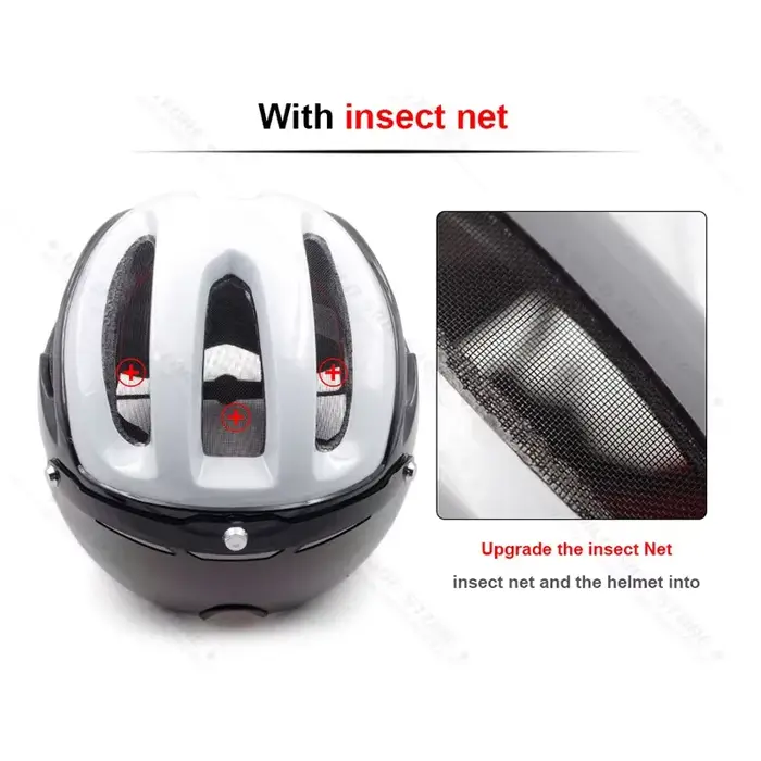 Casque léger pour vélo de route