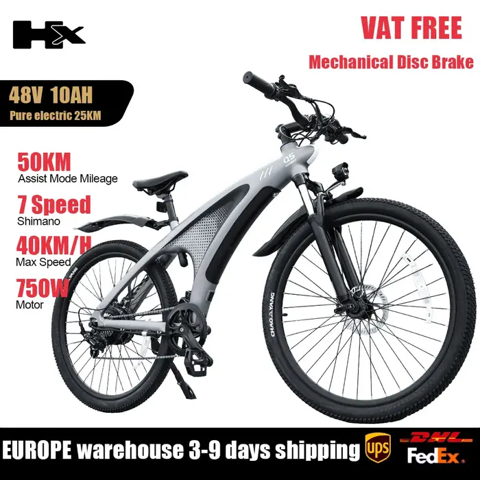 HX Q5 2000W Ebikes 57 KM/H vélo électrique 27.5 pouces adultes vélo électrique batterie amovible vél