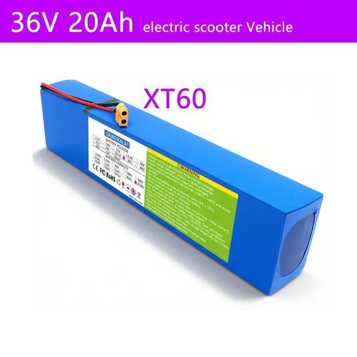 Pack de batteries pour scooter électrique 10S3P 36V 20Ah 36v
