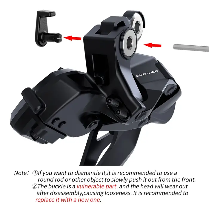 Dérailleur arrière de vélo de route SD300 Di2, e-tube, fixation de fil électrique, Clip de boucle, adaptateur de poignée de câble de chargement, organisateur R7150 R8150