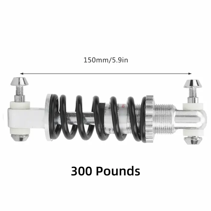 Amortisseurs de vélo 150mm 300LBS