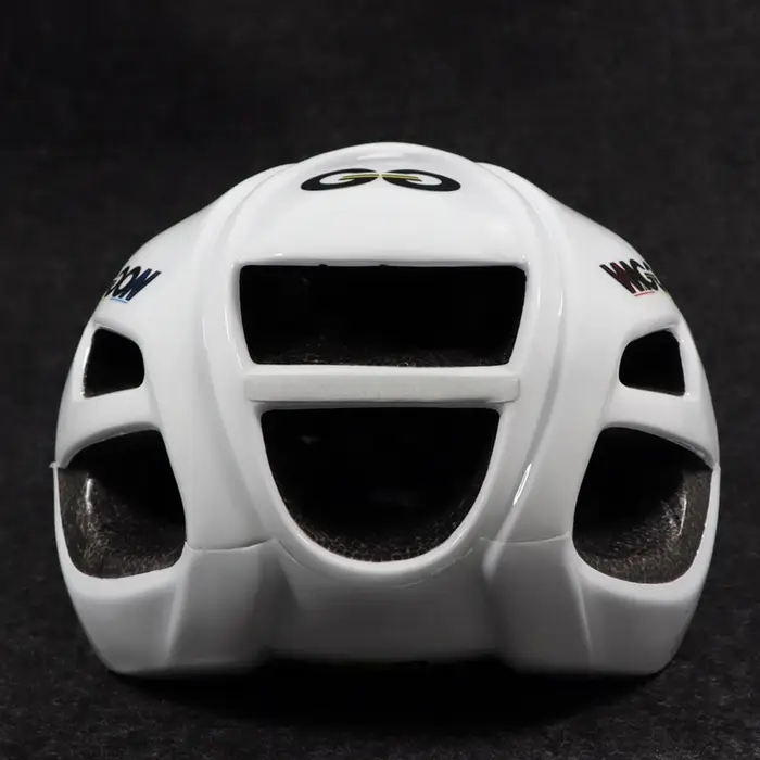 Casque de vélo de course Aero blanc