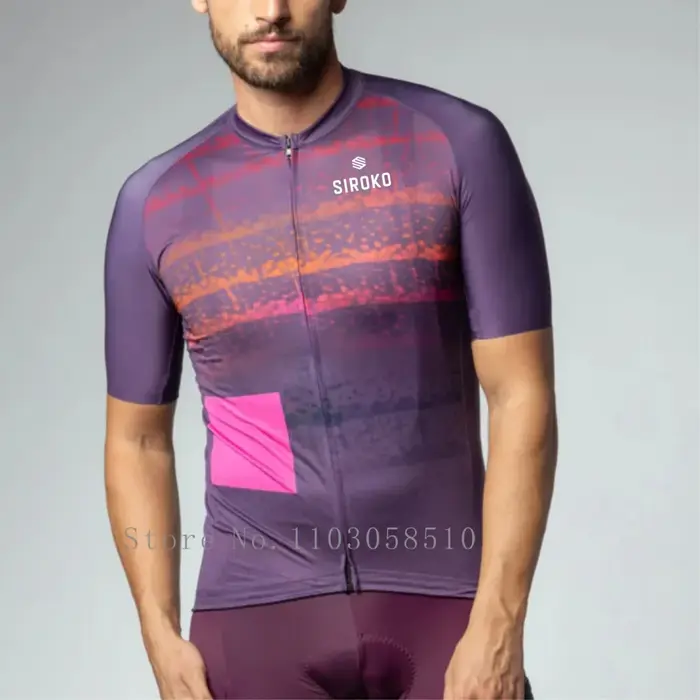 Siroko Maillot de cyclisme chemise été vêtements de cyclisme course Sport vélo chemise Ropa Ciclismo Pro homme vtt vélo été Maillot
