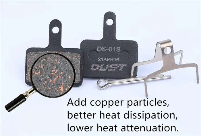 Plaquettes de frein à disque de vélo DUST Imaging, pièces de frein de vélo pour M315, Mlix, MT200, X