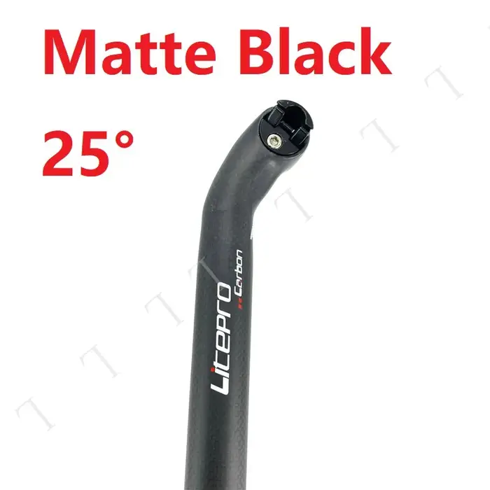 Litepro-Tige de dégager de vélo pliante en fibre de carbone