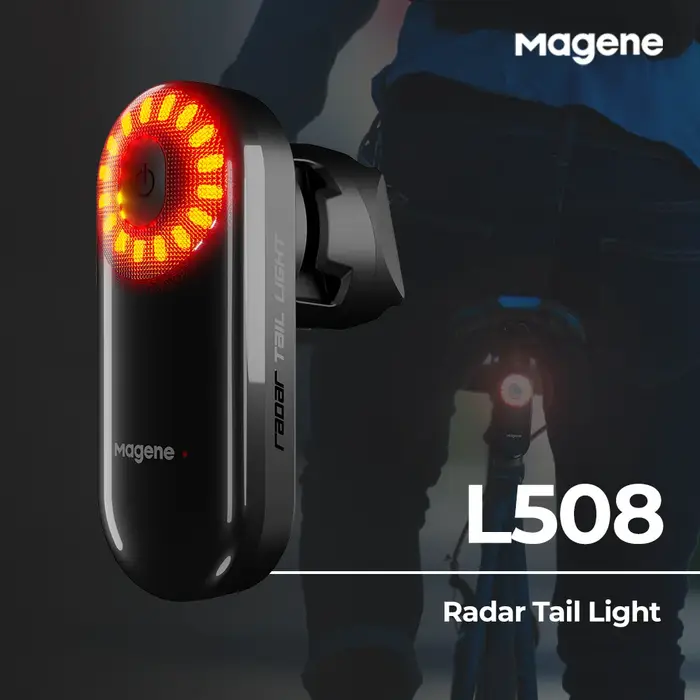Magene vélo Radar feu arrière phare