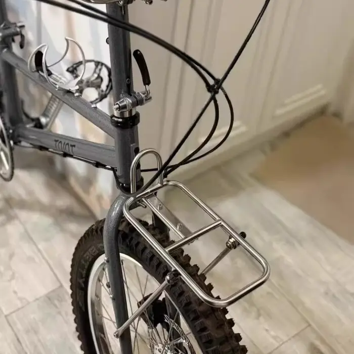 Porte-vélos en acier inoxydable