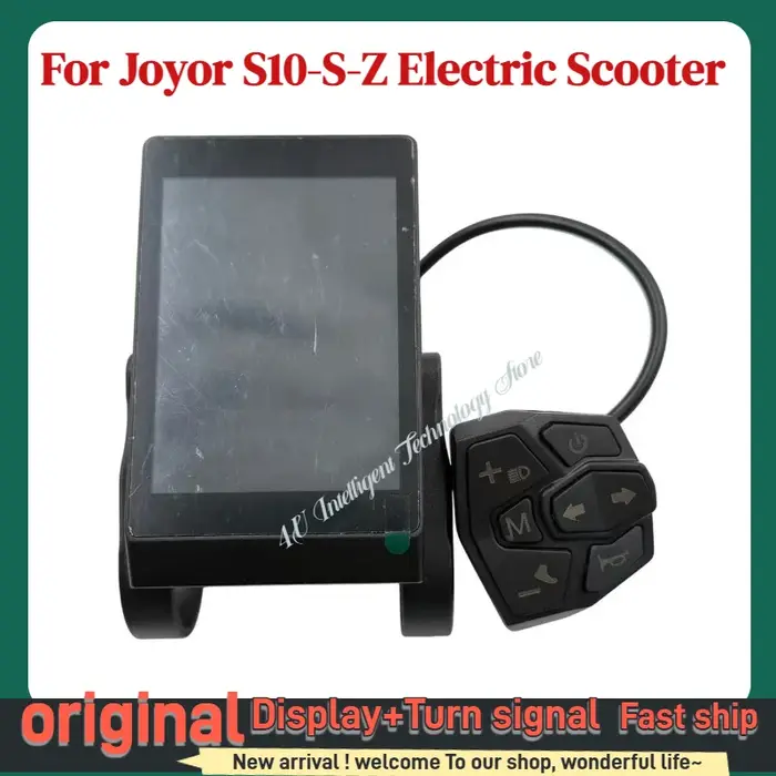 Écran d'affichage du tableau de bord d'origine pour trottinette électrique JOYOR S10 S-Z avec clignotants