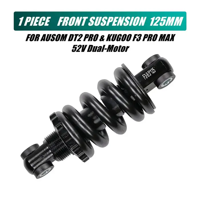 Amortisseur pour AUSOM DT2 PRO KUGOO F3 PRO MAX 52V double moteur Scooter électrique ressort hélicoï