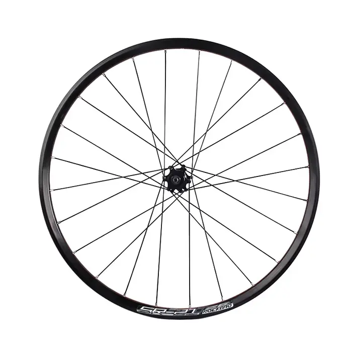 Roue de vélo de montagne en alliage d'aluminium TAOKAS pour frein à disque 26 27,5 29 pouces avec rayons en acier et finition anode colorée pour VTT