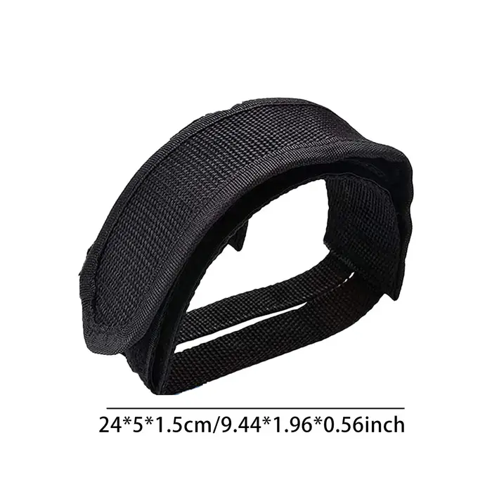 Protège-pédales de vélo d'extérieur avec sangle de fixation antidérapante pour pédale fixie – Accessoires de fixation pour vélo