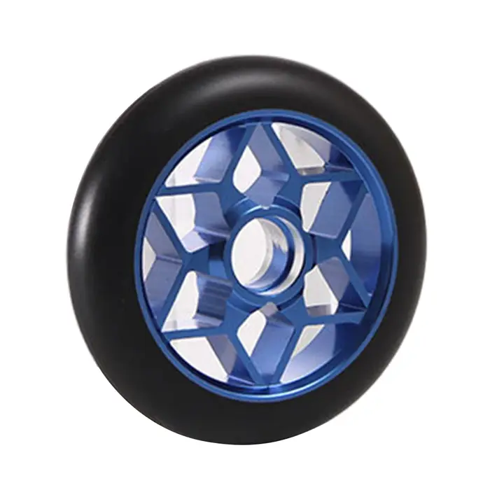 Roues de trottinette Pro 110mm avec moyeu en alliage d'aluminium