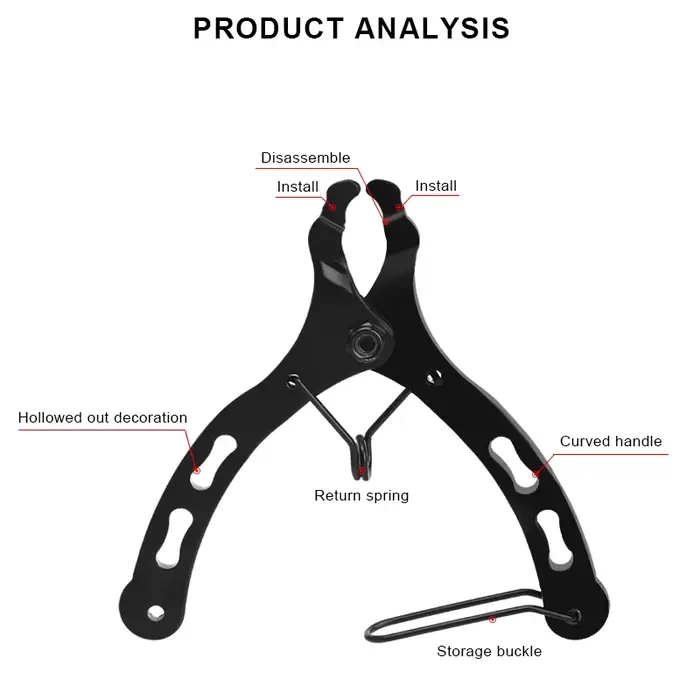 RIDERACE outil de réparation de chaîne de vélo connecteur de maillon de chaîne de vélo Joints bouton