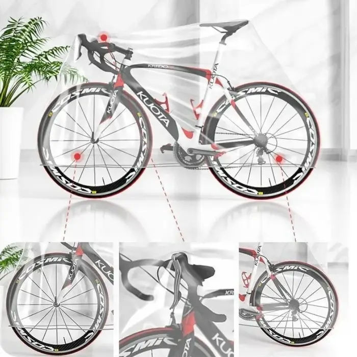 Housse de protection anti-poussière pour vélo