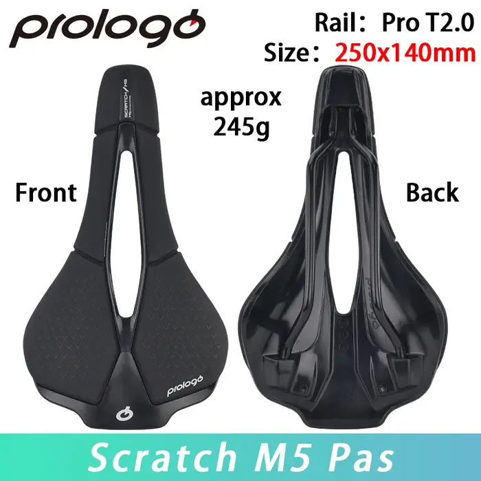 Selle de vélo Prologo Nago R4 PAS / Scratch M5 PAS / Space Original pour VTT, vélo de route et grave