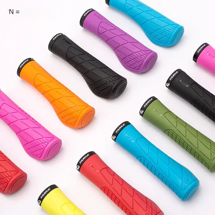 TANKE poignées de guidon en Silicone poignée vtt antichoc antidérapant montagne/route vélo