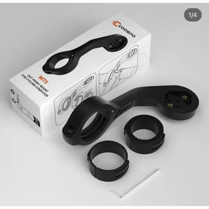 Ordinateur de vélo sans fil GPS MT5 COOSPO CS300, compteur de vitesse et odomètre 2,6 pouces, synchronisation de la pente, ANT+, IPX7, compteur de vitesse et odomètre pour le cyclisme