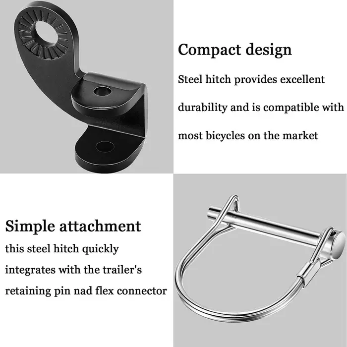 Adaptateur de attache pour remorque de vélo