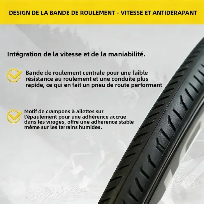 Pneus de vélo de route Thinvik 700X25/28C