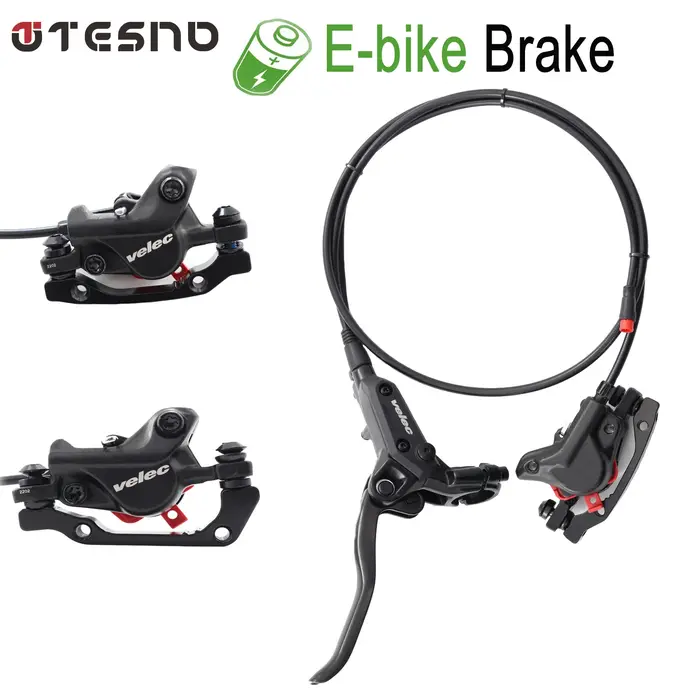 TESNO e-bike 2PIN prise étanche frein à disque hydraulique contrôle de puissance électrique manette de vitesse