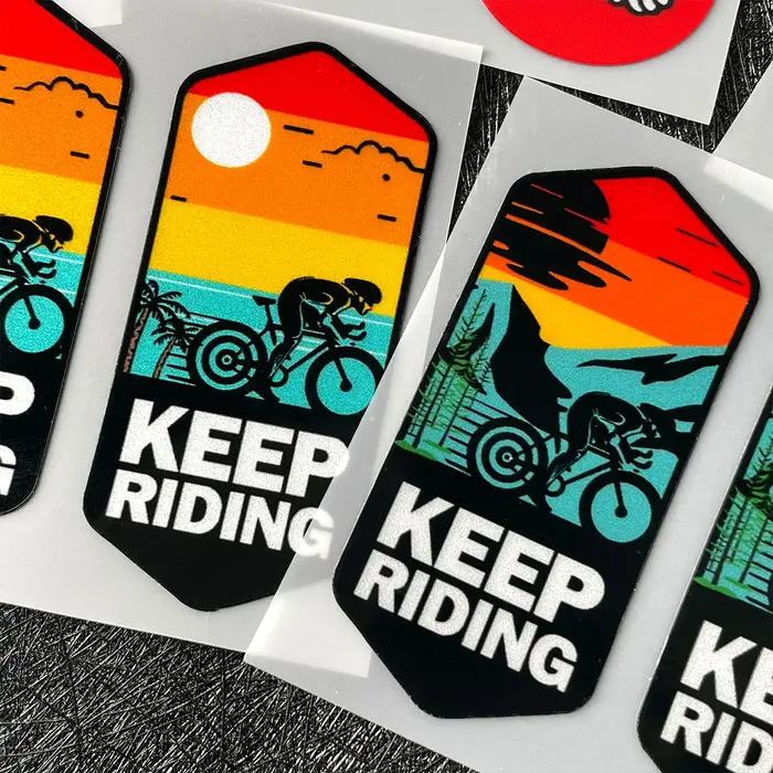Autocollants réfléchissants pour cadre de vélo électrique