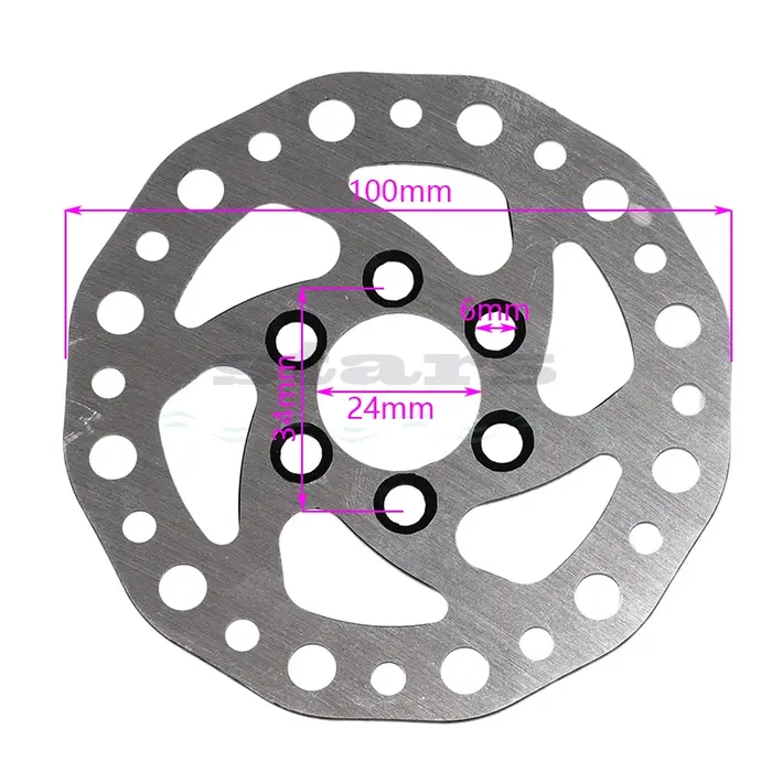 Disque de frein 100mm pour Scooter électrique, pièce de rechange, Rotor Durable haute Performance, a