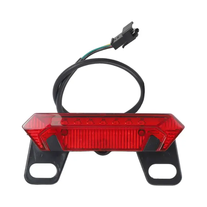 Feu arrière pour vélo électrique 36-60V avec modes frein et nuit