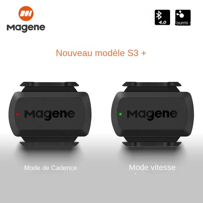 Magene S3 + capteur de Cadence de vitesse ANT Bluetooth ordinateur compteur