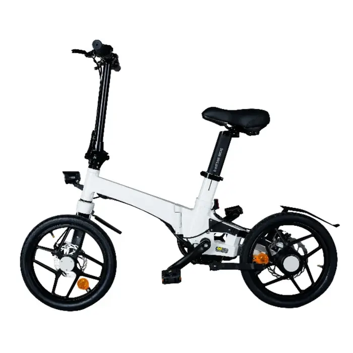 250W 36V 10AH vélo électrique de ville 16 pouces pliant Mini vélo électrique étanche batterie au Lit